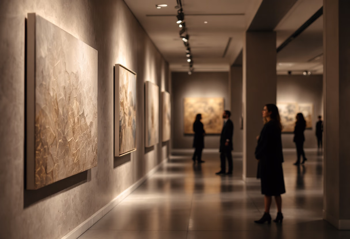 [background image] image of gallery interior (for an art gallery)