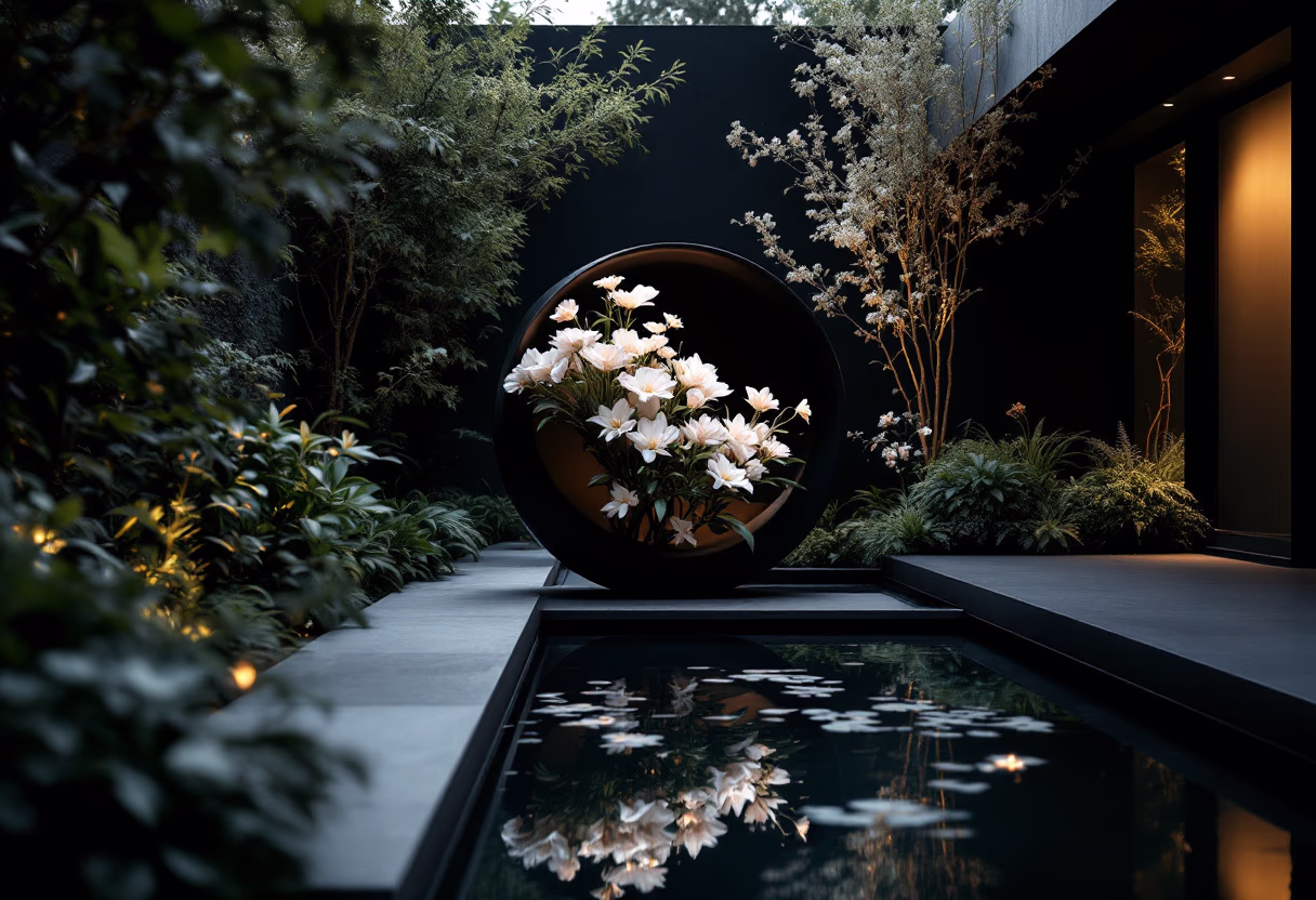 image of a completed backyard project