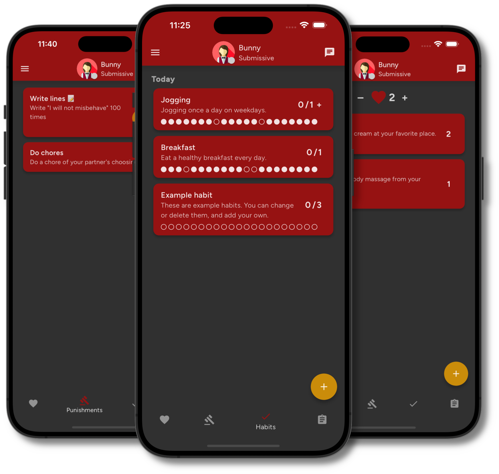 Obedience app - habit tracker