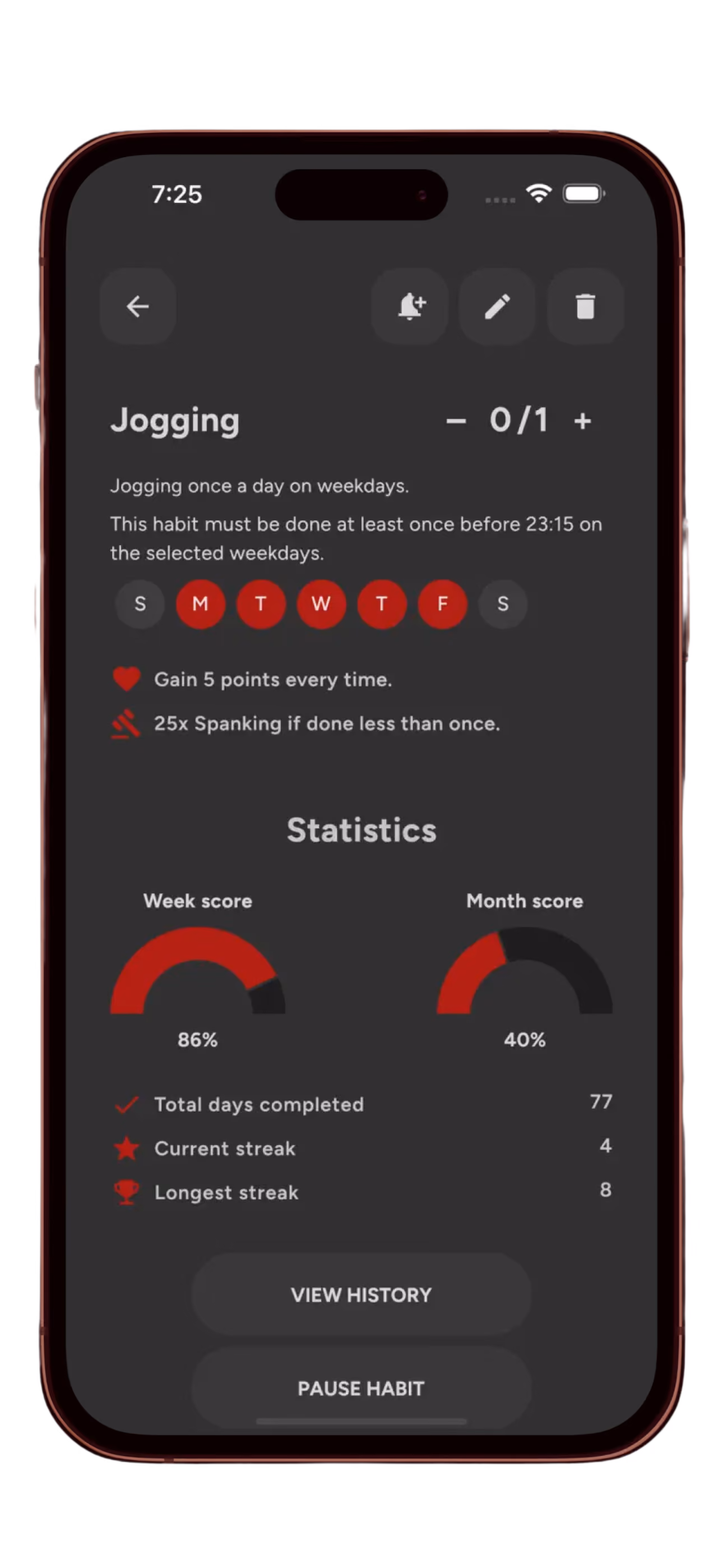 Engaging a sub with rewards in the Obedience app