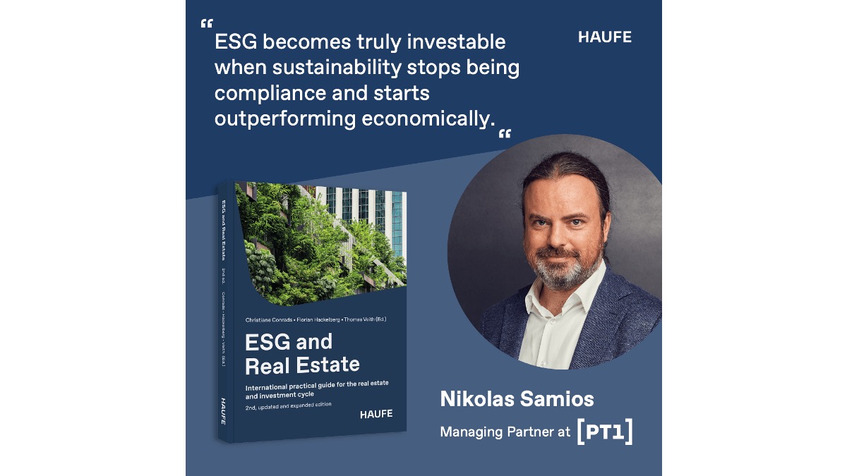 Book Chapter Contribution in 'ESG and Real Estate'