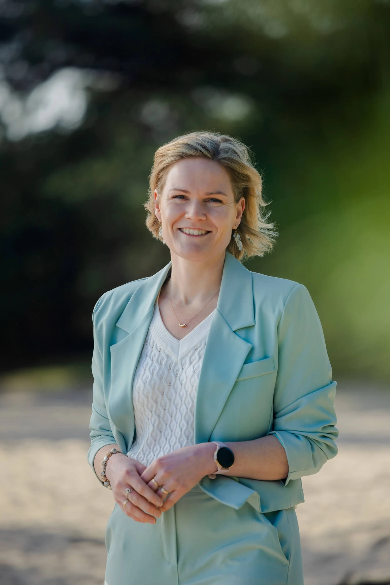 Carin Jansen in Soesterduinen