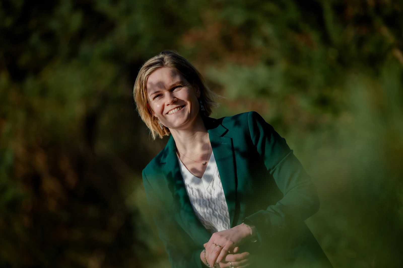 Carin Jansen in Soesterduinen