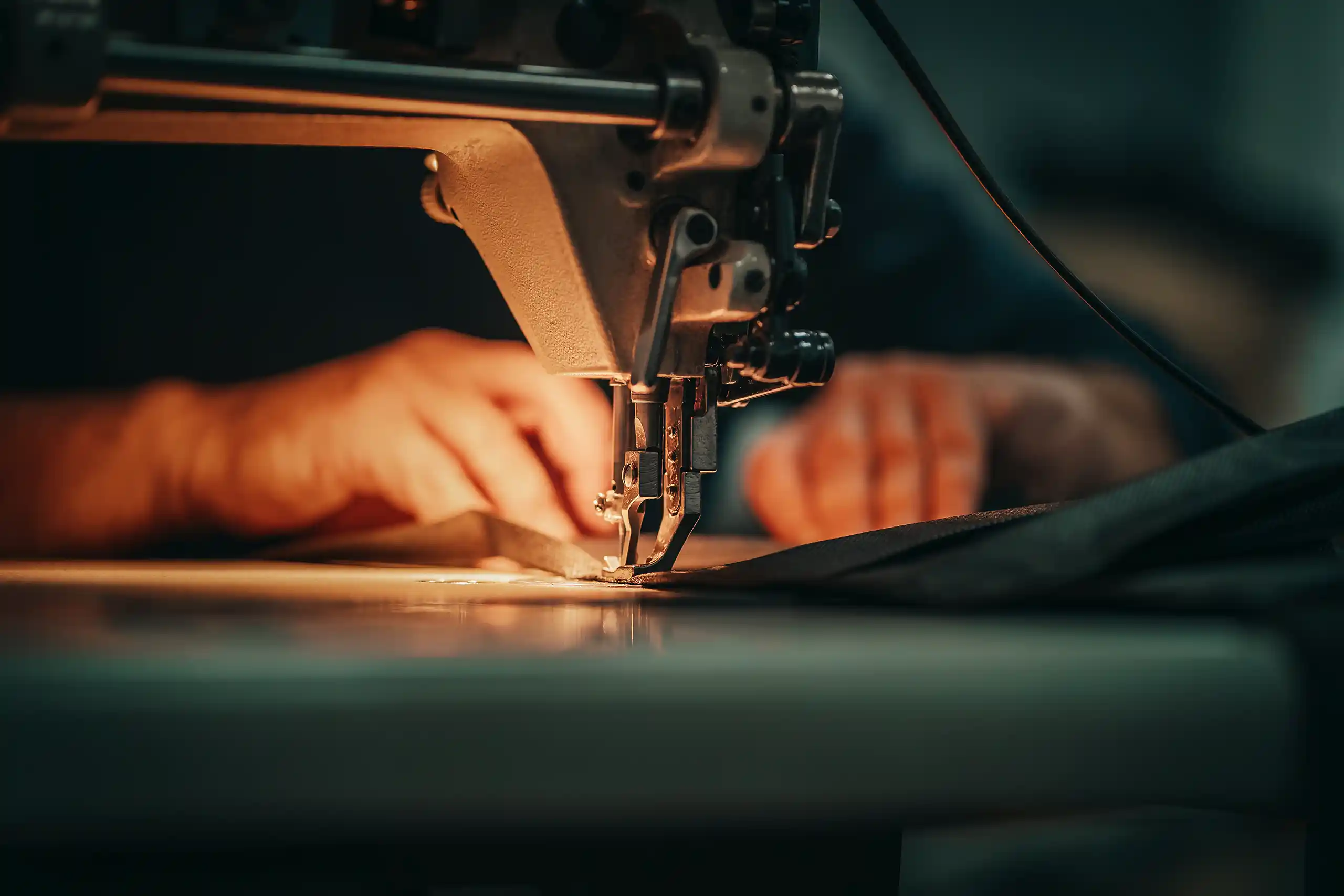 Sewing together The Resus Tailor Medical Bag