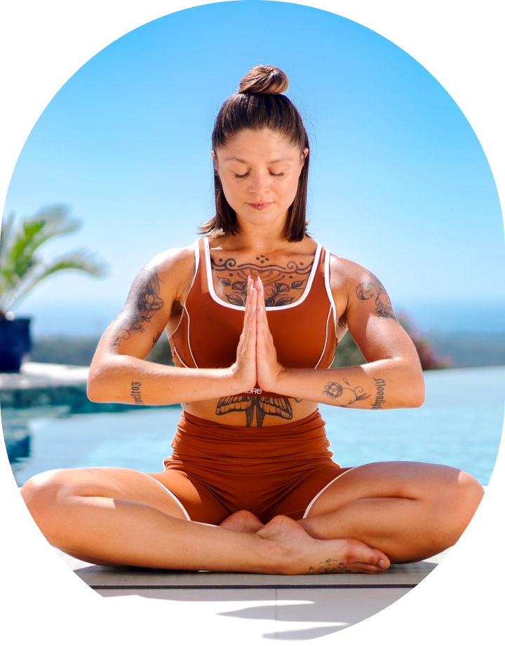 Cours de bien-être dans l'application Olybe.