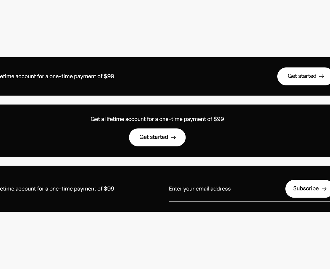 Neuralflow - 3 Notification Bars - AI Solutions Webflow Template | BRIX Template