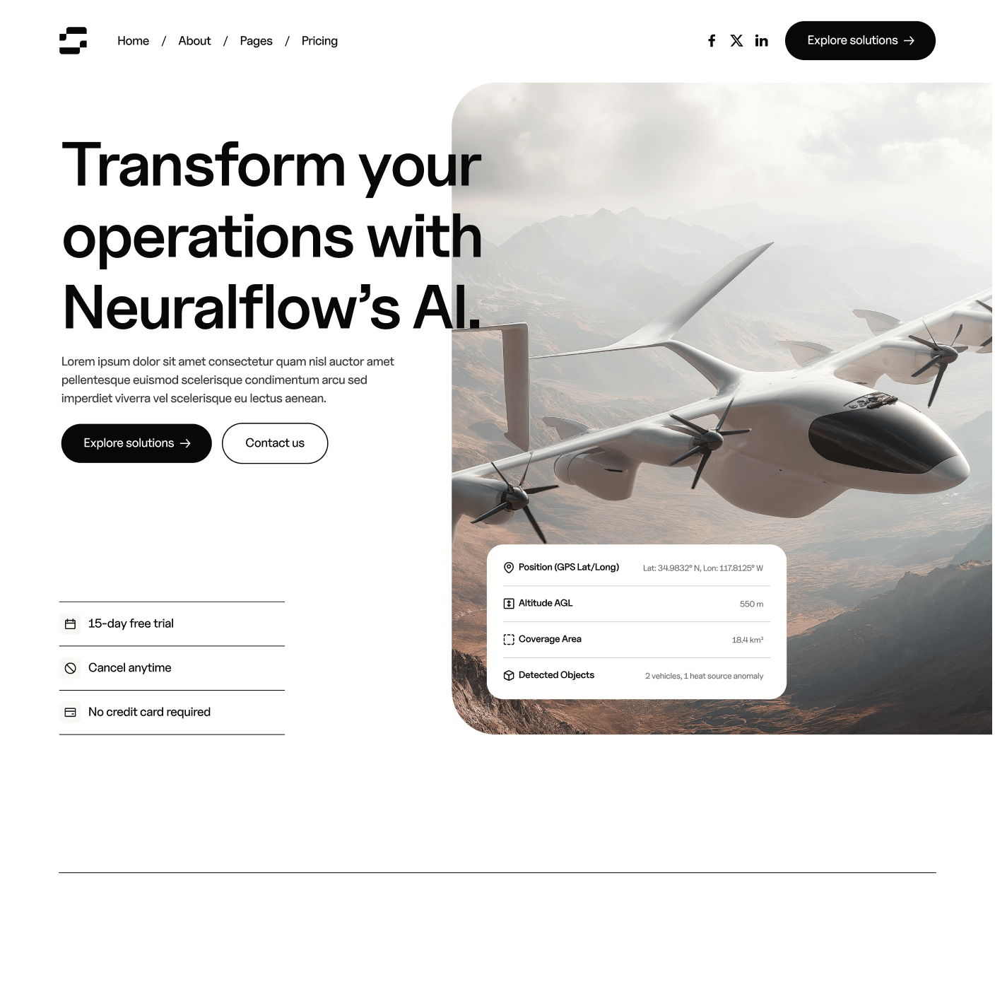 Neuralflow - Home V3 Main Page - AI Solutions Webflow Template | BRIX Template