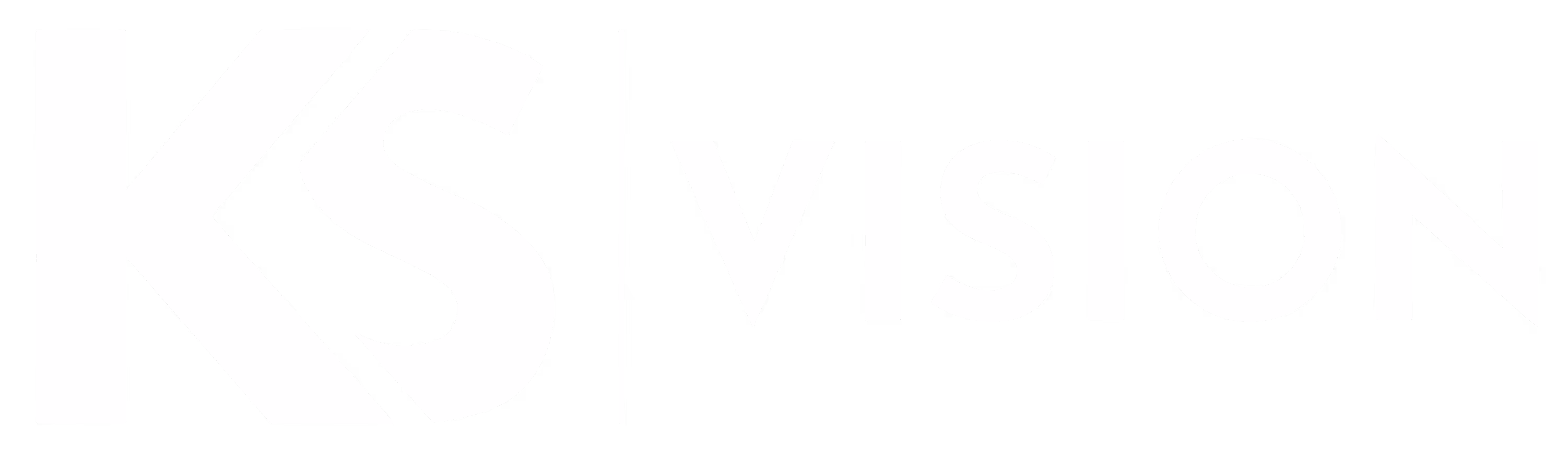 Letters KS in bold next to the word VISION separated by a vertical line.