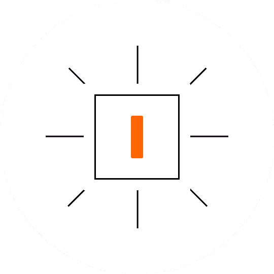 Pictogram dat de bediening aangeeft