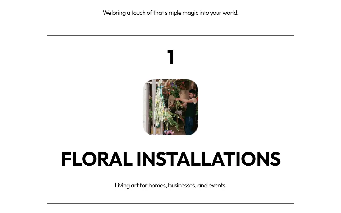 Supporting project visual (2 of 3) showing layout and design.