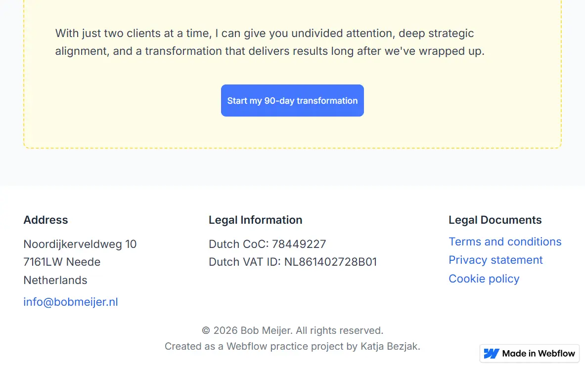 Supporting project visual (3 of 3) showing layout and design.