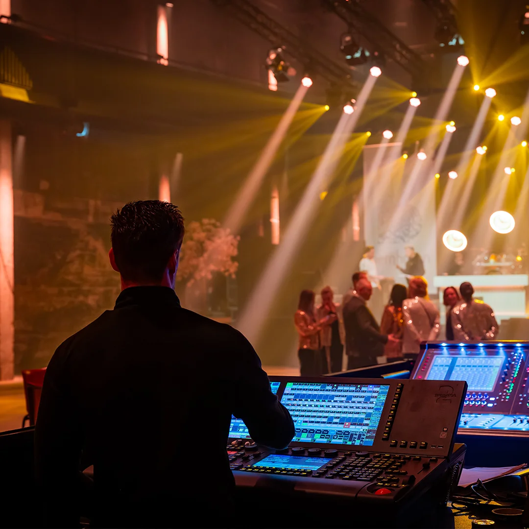 Krachtvoer Events techniek tijdens event