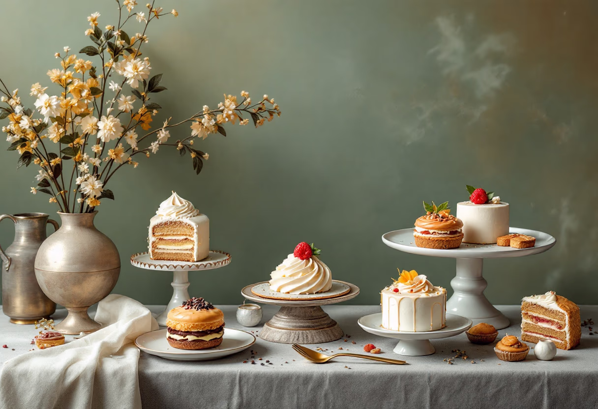 image of assorted baked goods (for a bakery)