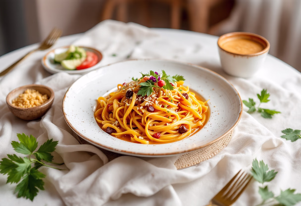 image of unique dish presentation for a mexican restaurant