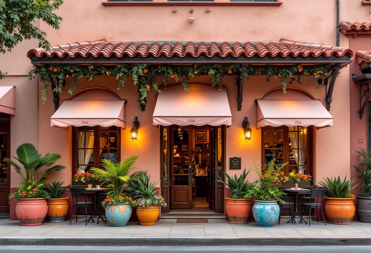 image of restaurant exterior (for a mexican restaurant)