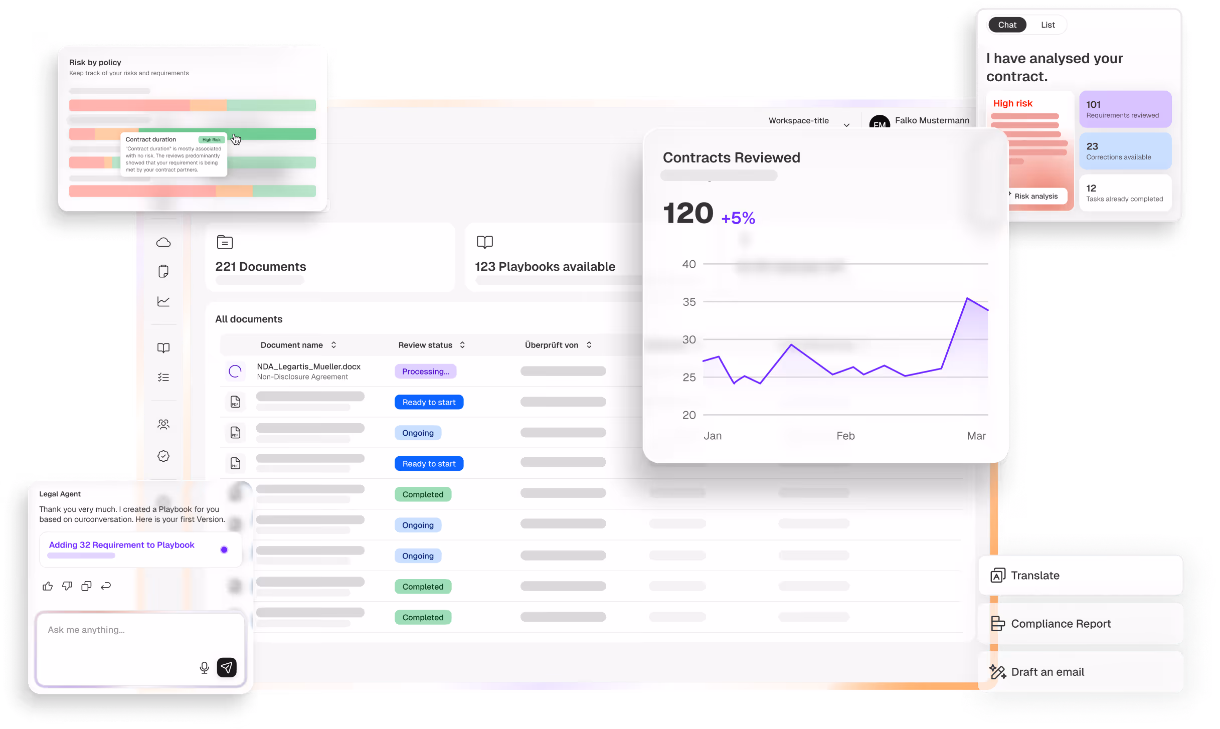 Your Legal AI Workspace