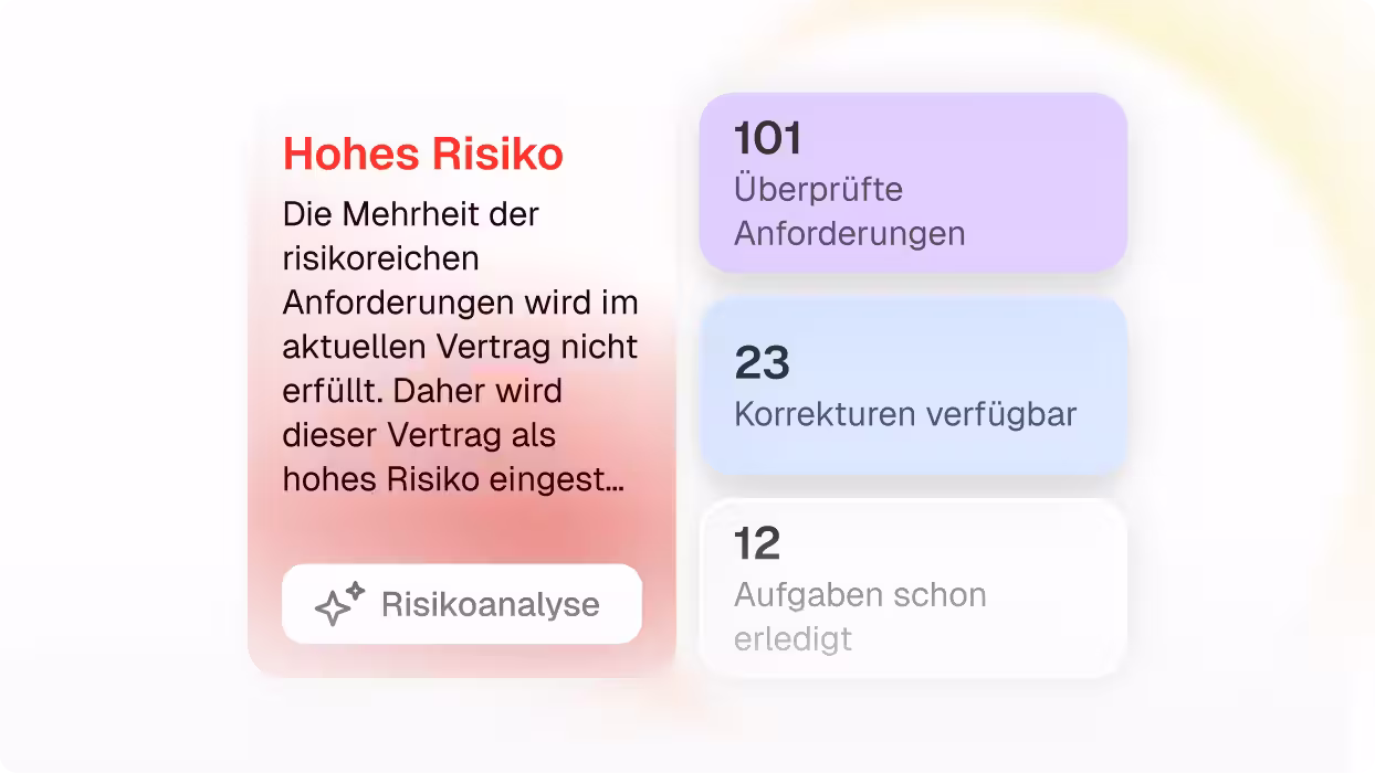 Für jeden eingehenden Vertrag