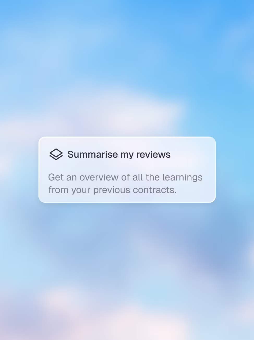 Knows your contract history