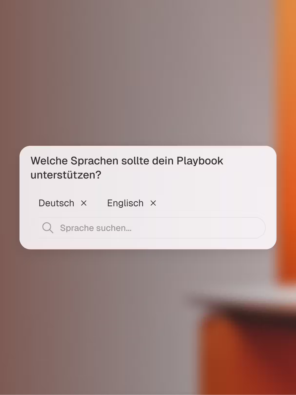 Playbook Creator — Add Languages