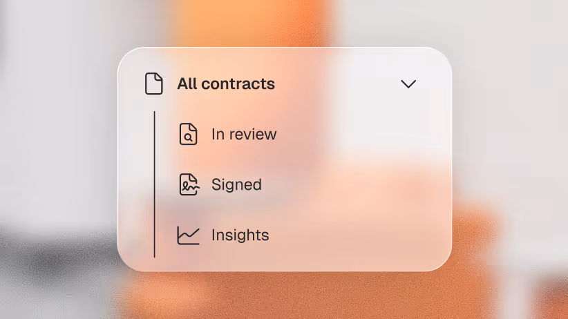 Contract storage with review status - EN