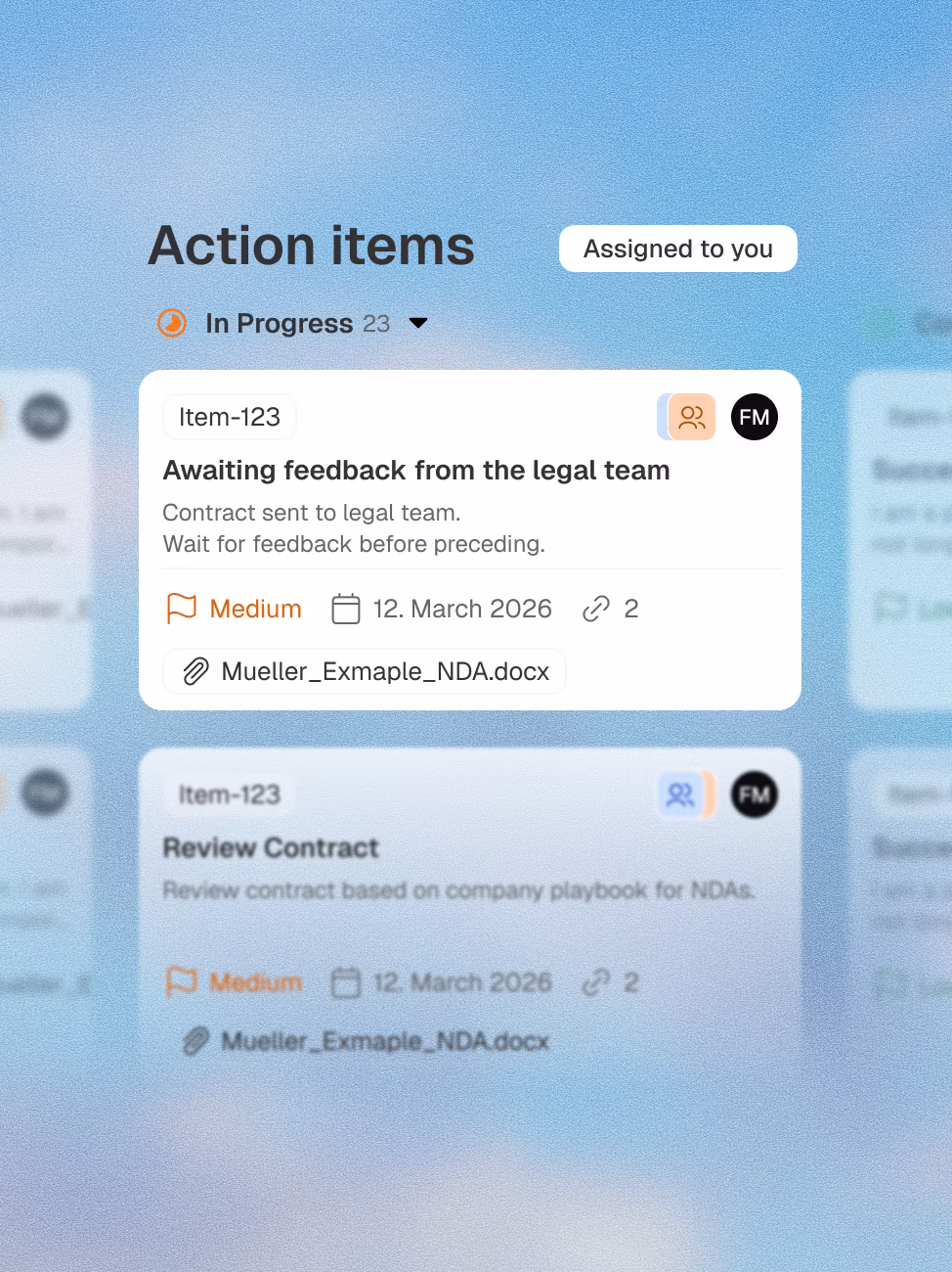 Assists you with legal tasks