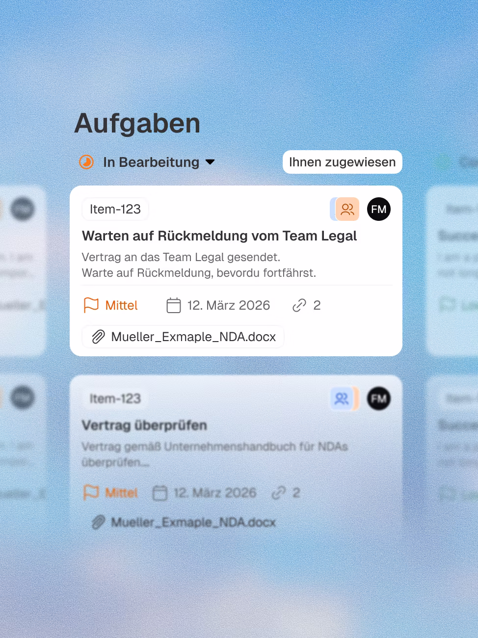 Assists you with legal tasks