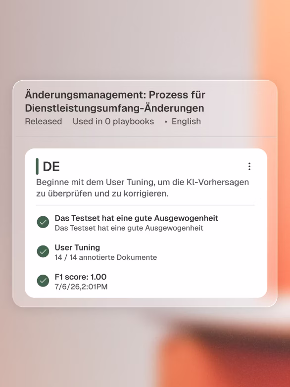 Rewrite correction with agent