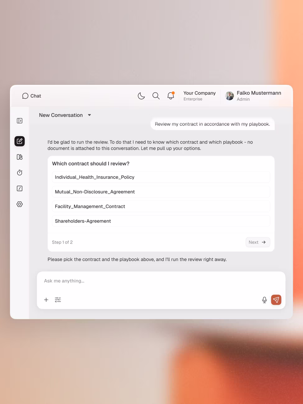 Reviews Contracts the Way You Do