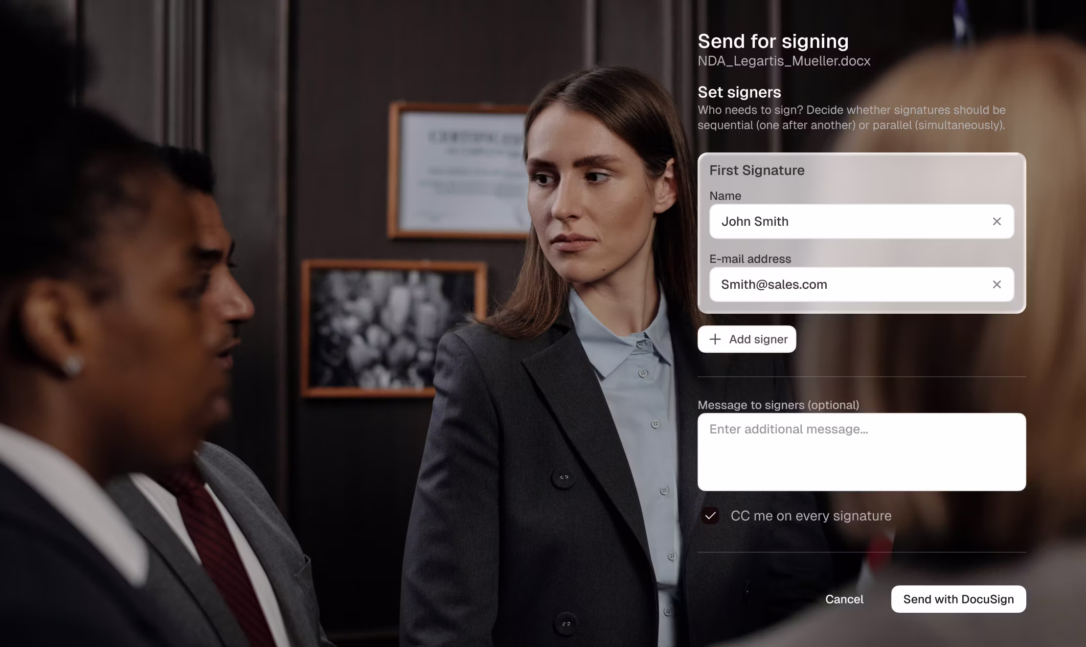 Legal AI for Sales Teams