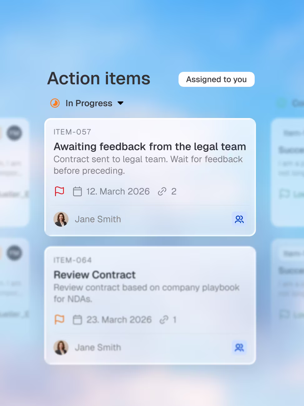 Dashboard Contracts