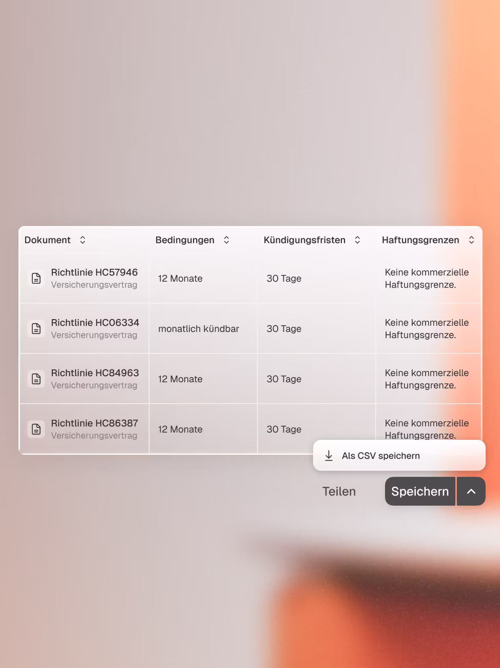 Contract Insights - Filter View - EN