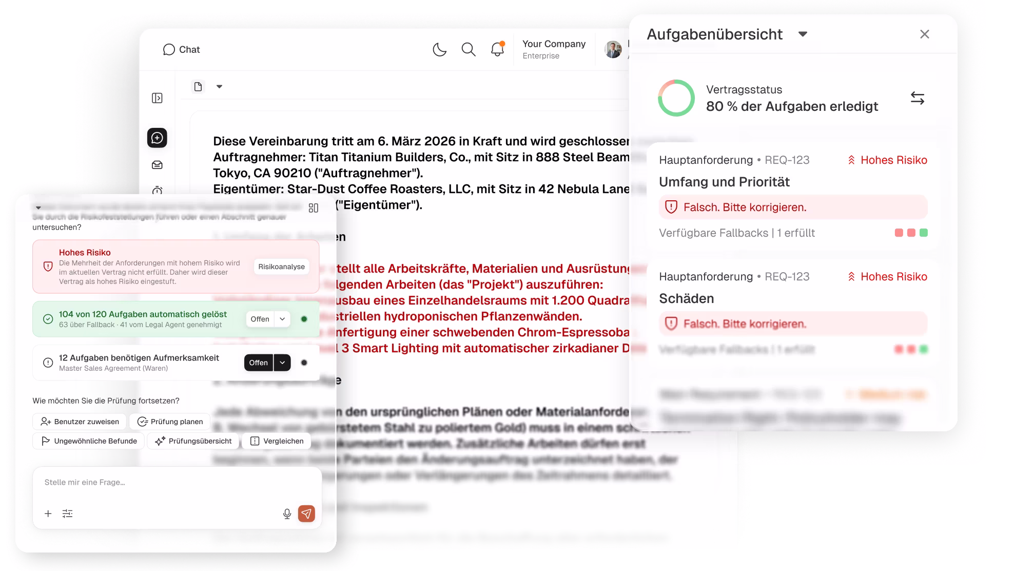 Legal AI for Construction Teams
