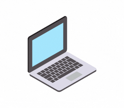 Picture shows a laptop with a lot of text