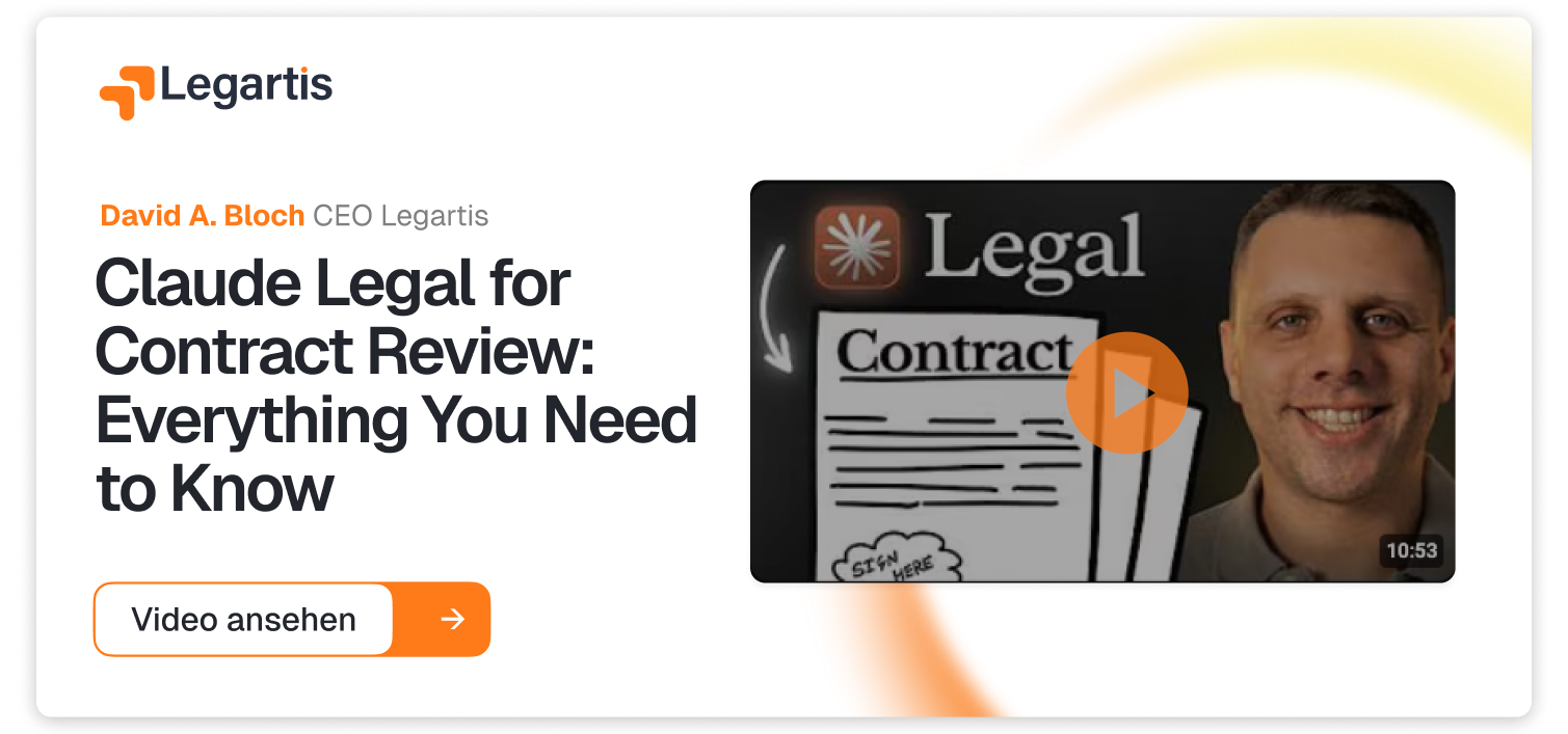 vide: Claude Legal for Contract Review