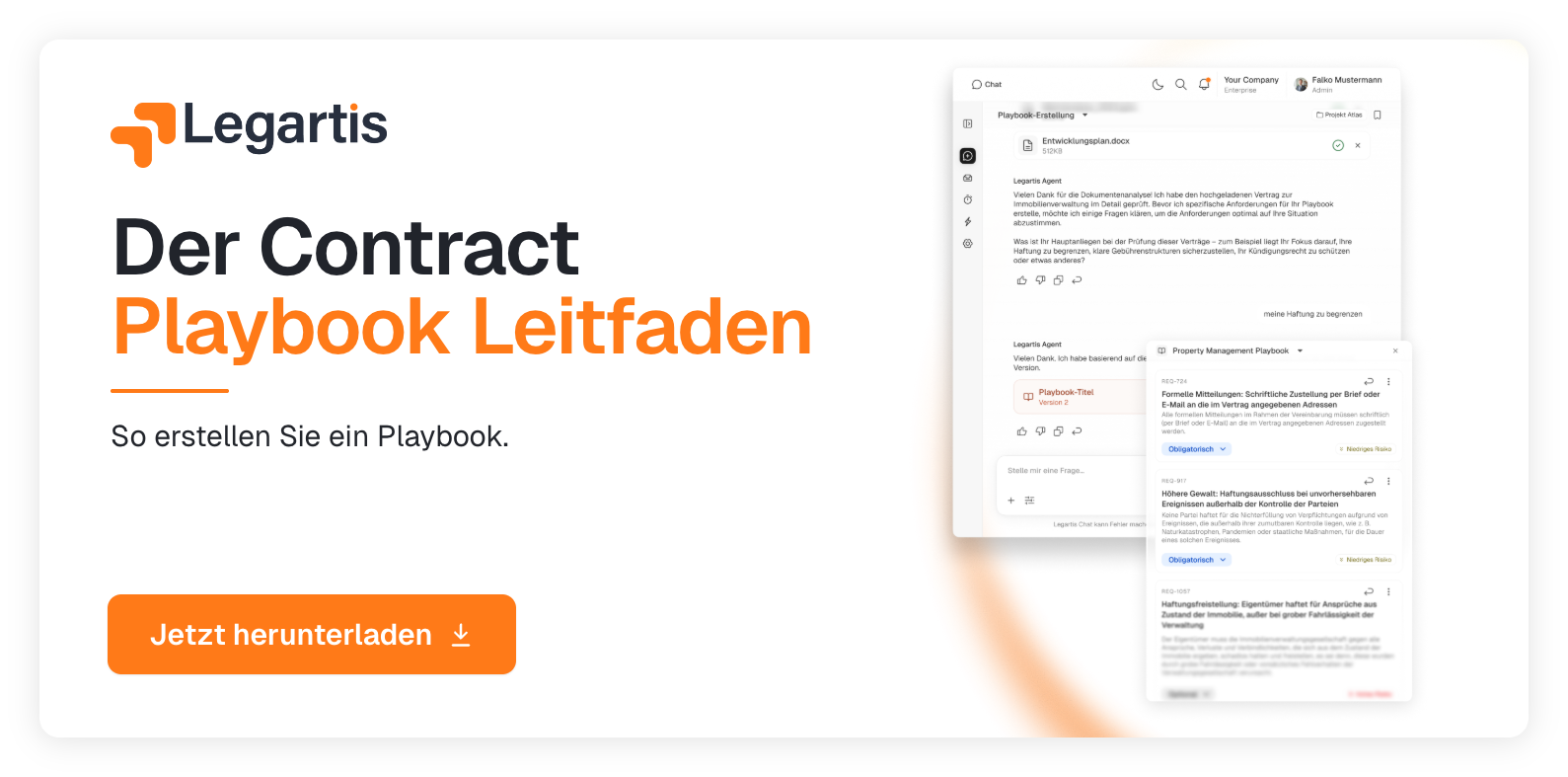 Der Contract Playbook Leitfaden - Jetzt herunterladen