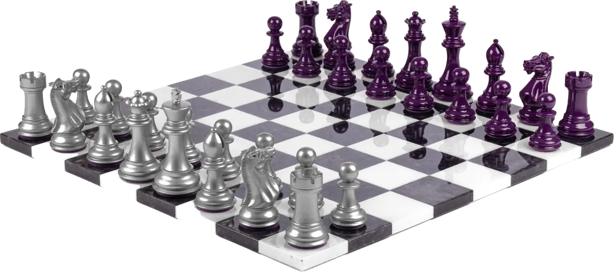 Purling's Bold Jubilee Chess Set