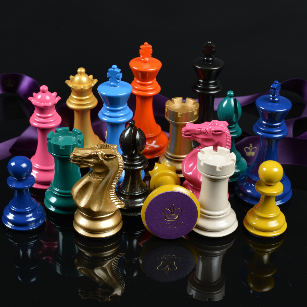 Customise your chess board with a plaque