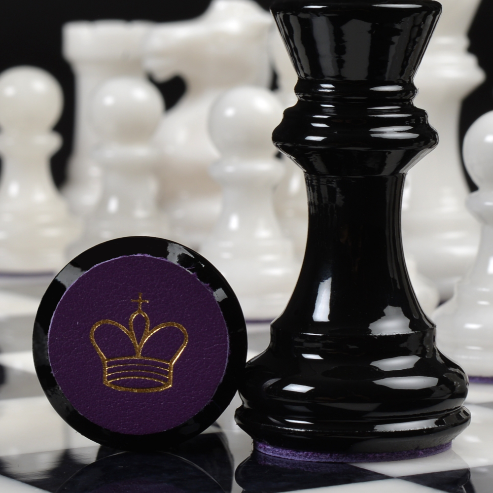 Customise your chess board with a plaque