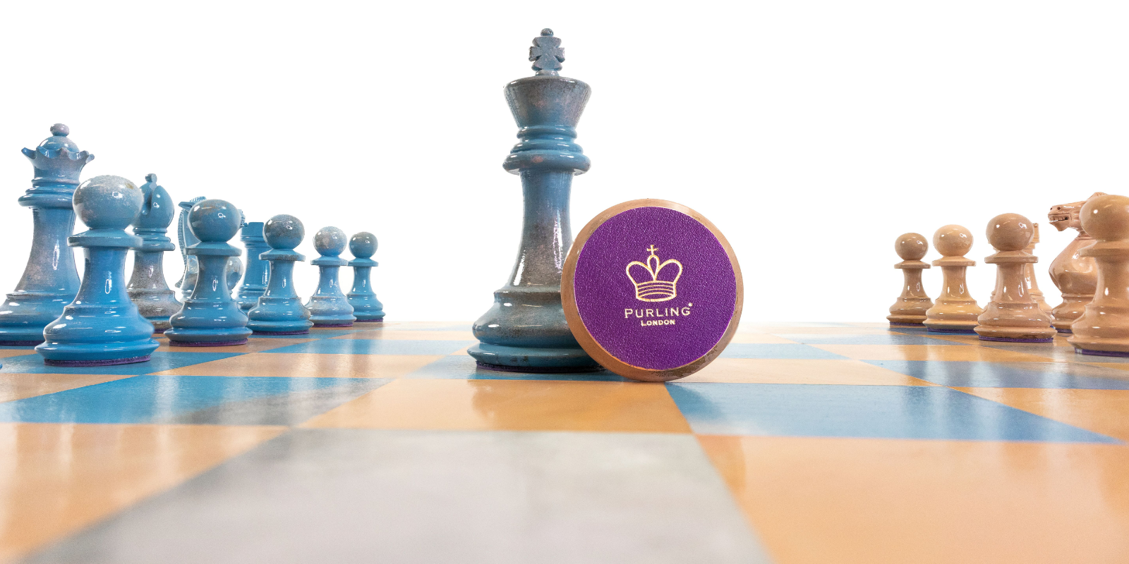 Clouds & Marble Chess Set by Zizi Donohoe