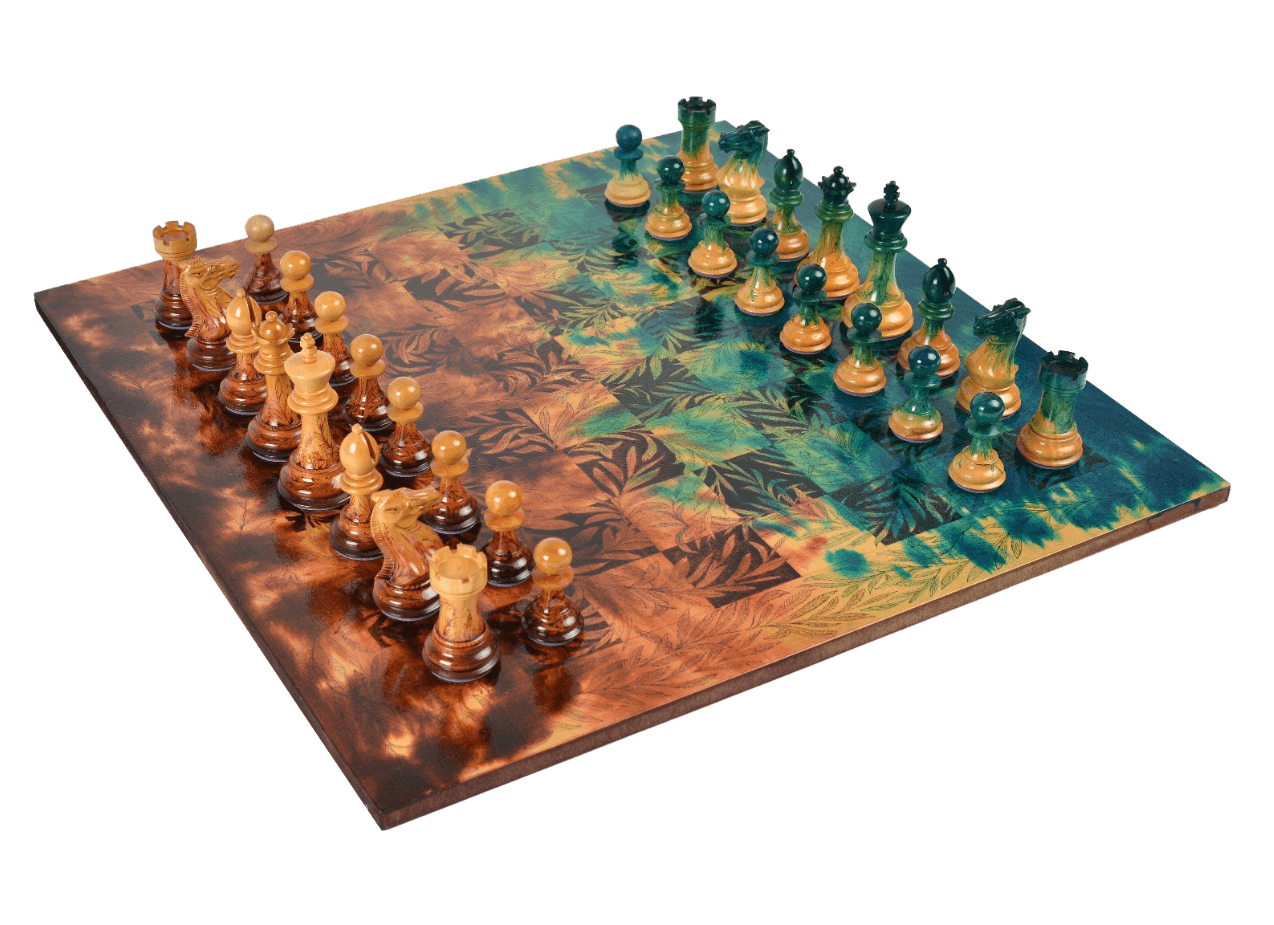 Water, Air, Earth & Fire Chess Set