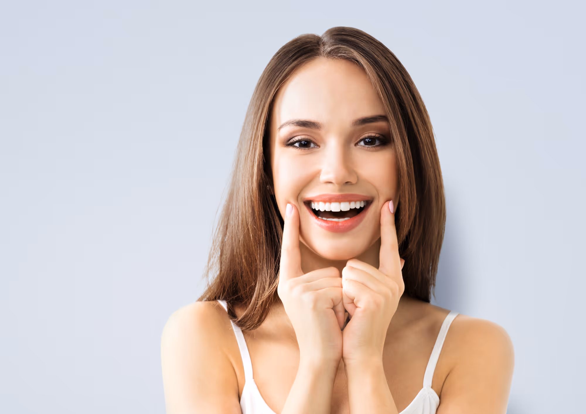 Full mouth reconstruction restoring complete smile at Organ Mountain Dental in Las Cruces, NM