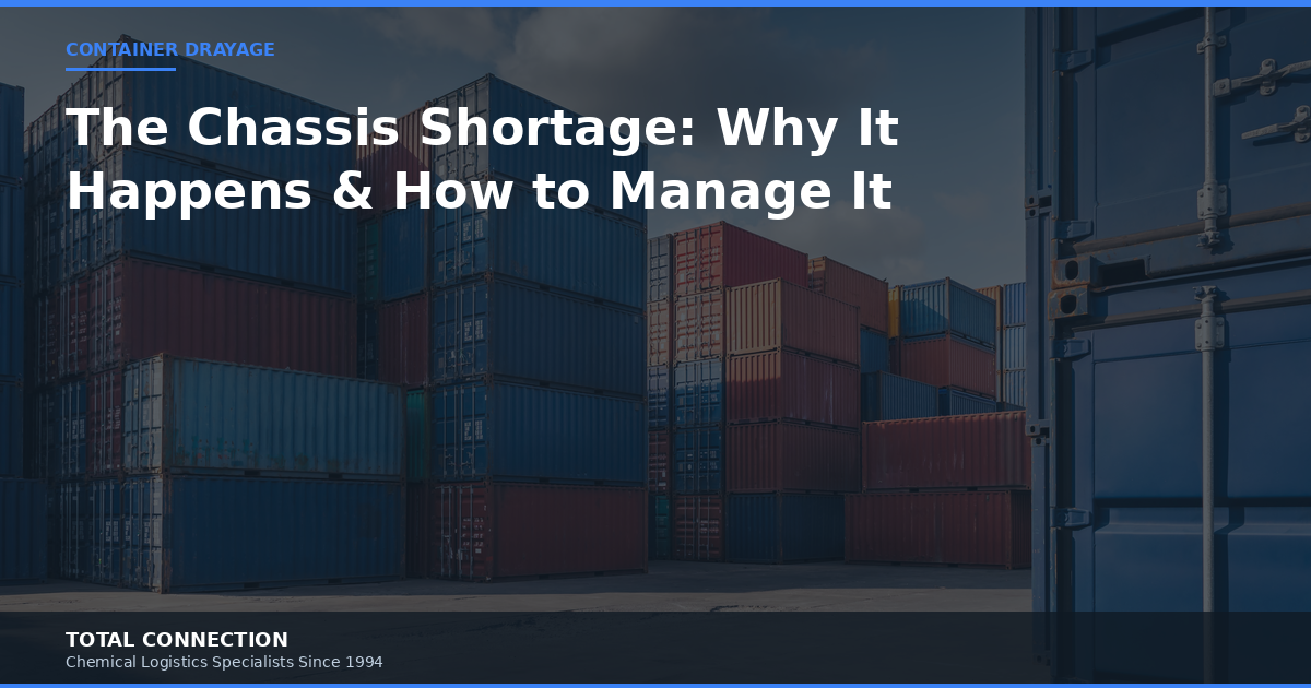 The Chassis Shortage: Why It Happens and How to Manage It