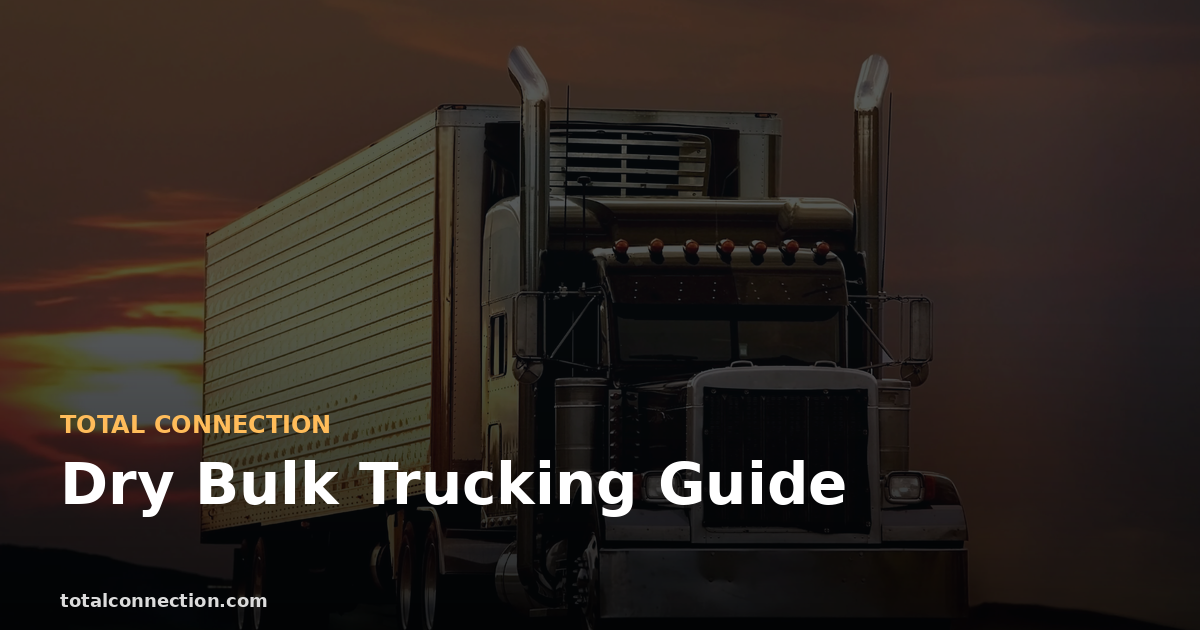 Dry Bulk Trucking: How It Works and Differs From Liquid Bulk