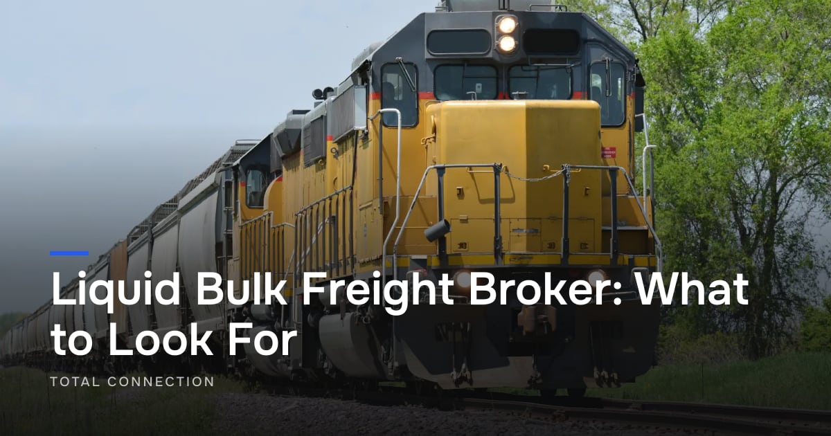 Liquid Bulk Freight Broker: What to Look For