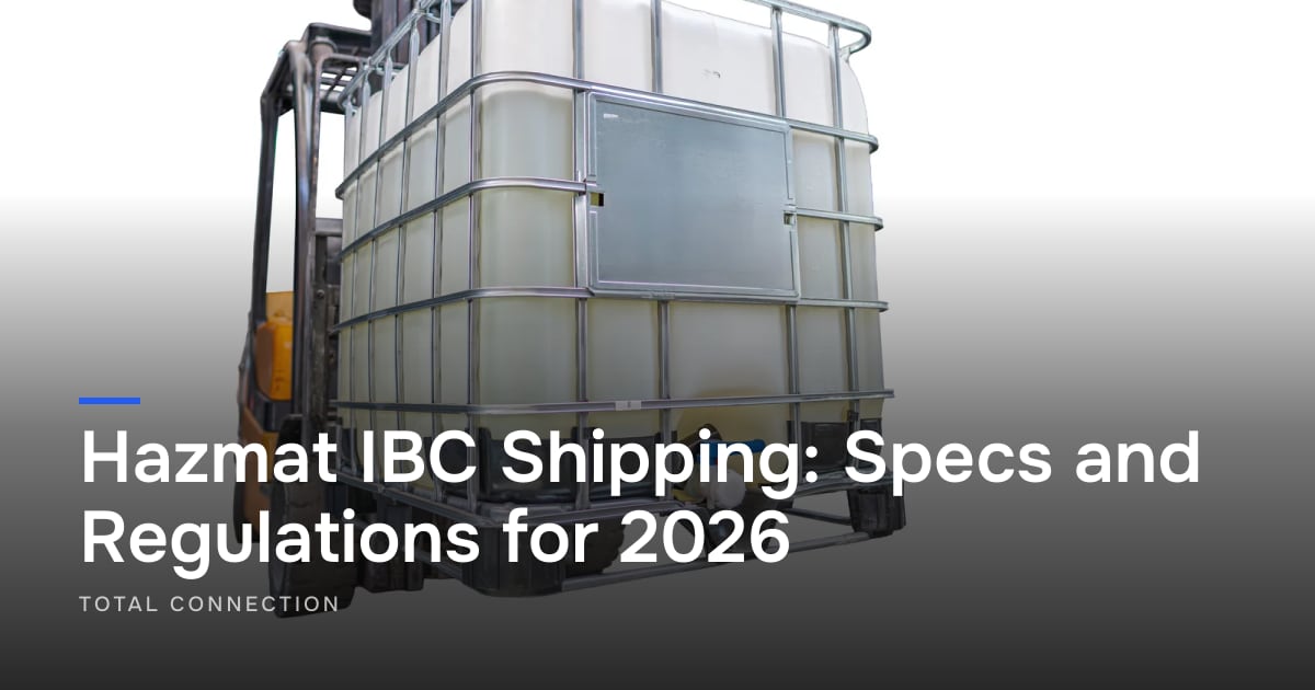 Hazmat IBC Shipping: Specs and Regulations for 2026