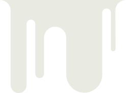 white drip marks