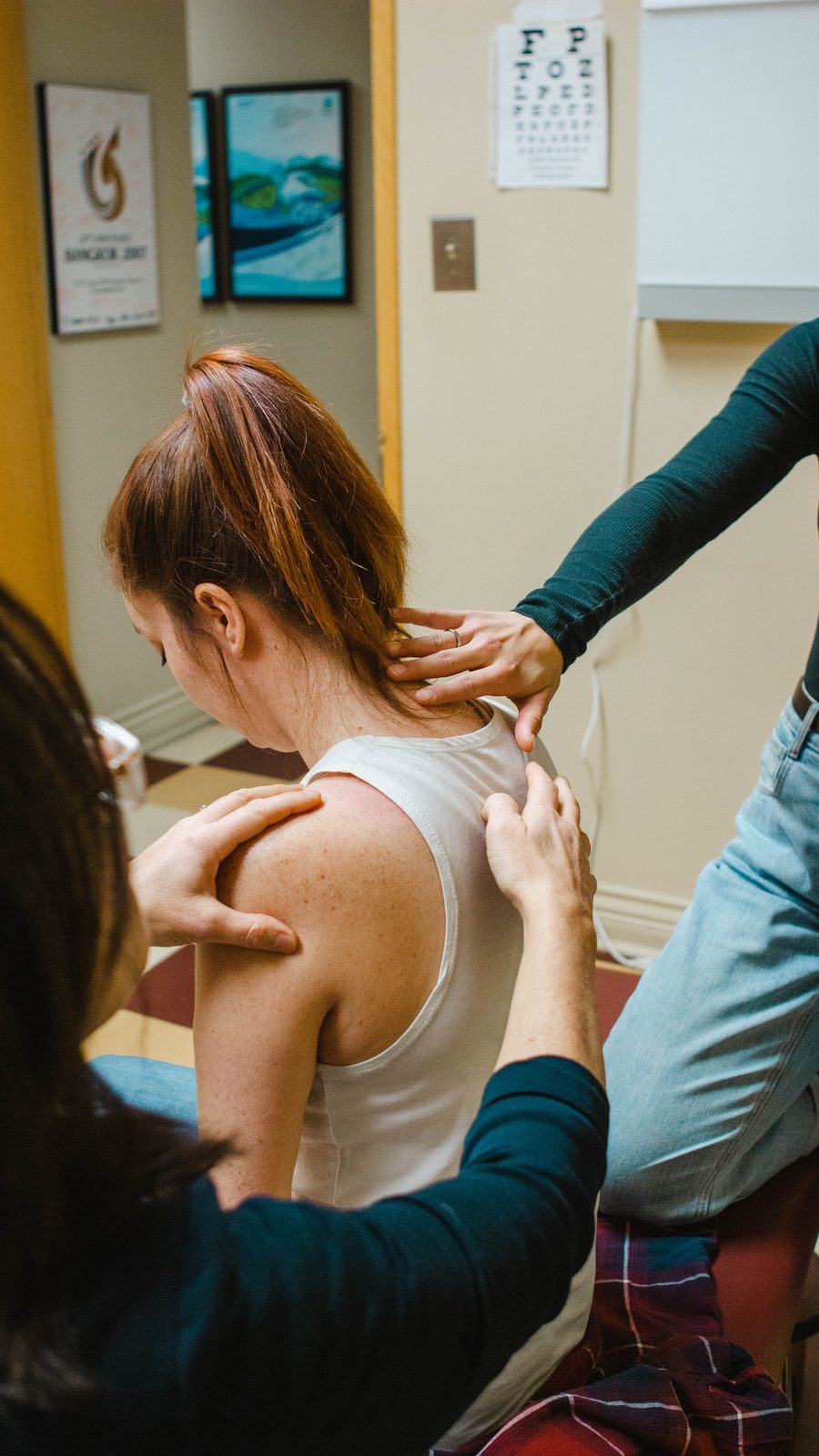 Formation céphalée et douleur orofaciale — examen cervical