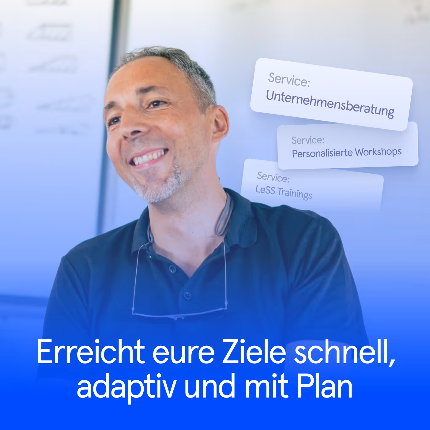 Lean Sherpas wird heute als Beratung wahrgenommen, die Unternehmen durch Transformationen begleitet, während Trainings weiterhin Teil des Angebots bleiben.