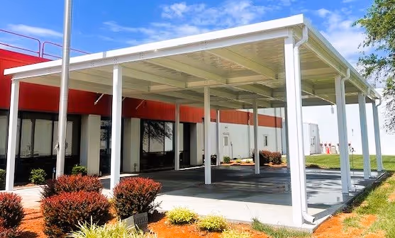 Commercial patio cover