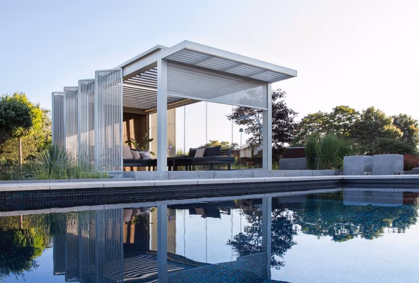 Residential patio cover